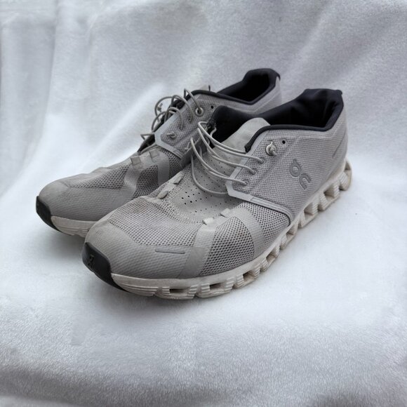 On Cloud Shoes Mens Size 12us Gray Swiss Engineering Athletic Sneaker - Picture 3 of 10